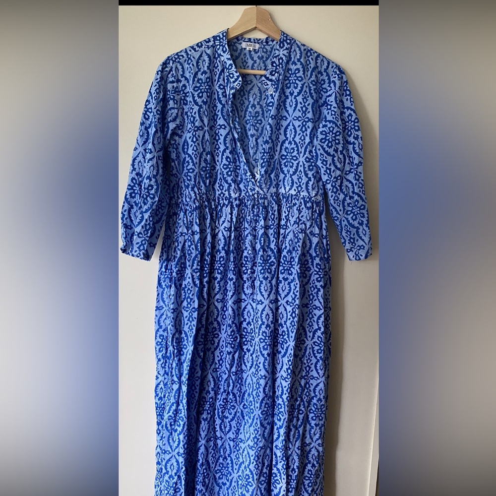 IMRIE SIZE M Cotton Print Dress 💙 100% Cotton!! Perfect Summer Dress.